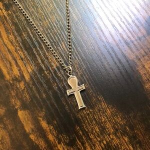 Anhk Cross Charm Sanctuary Life Necklace